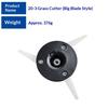 Applicable To Steele Small Blade Lawn Head 20-3 Plastic Lawn Head Three Blades 20-3 Steele Lawn Mowing Head