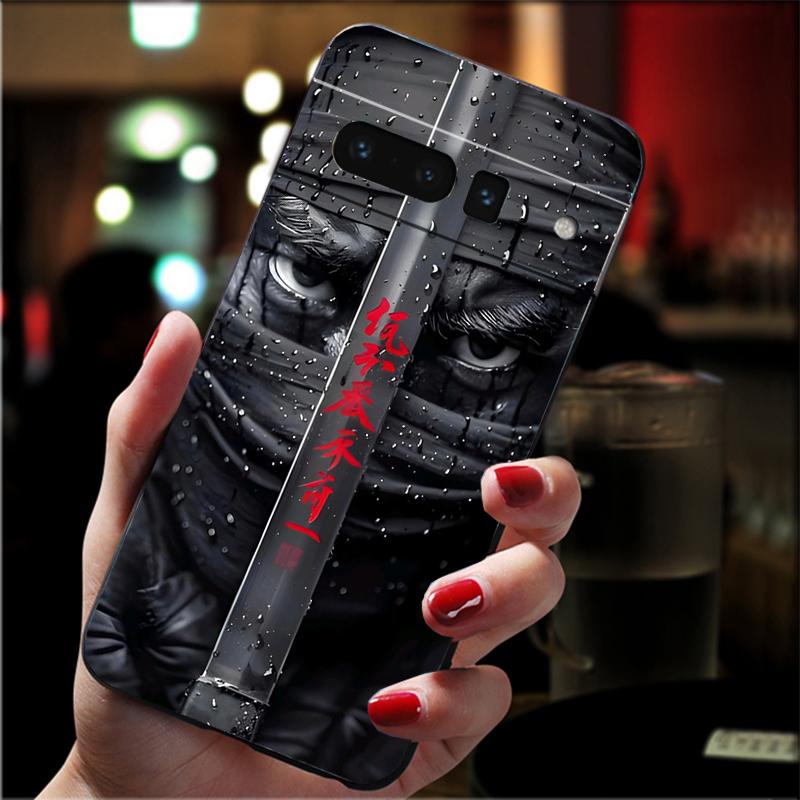 Phone Case For Google Pixel 10 Pro 9 Pro XL 9A 8 7 6 Pro Pixel 8A 7A 6A Pixel 8 7 6 5 Japan The Samurai Ninja