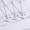 "Heart-to-Heart Best Friends Necklace Set"