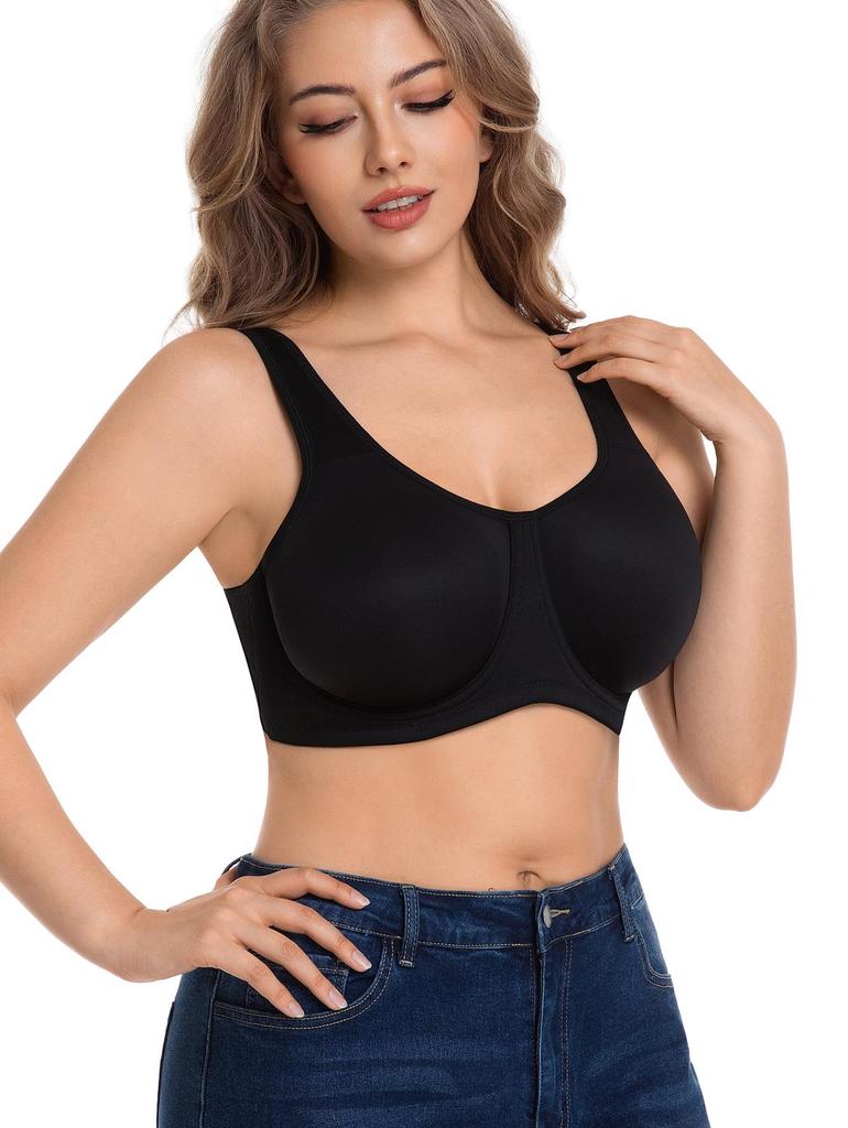 Seamless Cross-Border Underwire Bra for Large Busts - European & American Sizes
