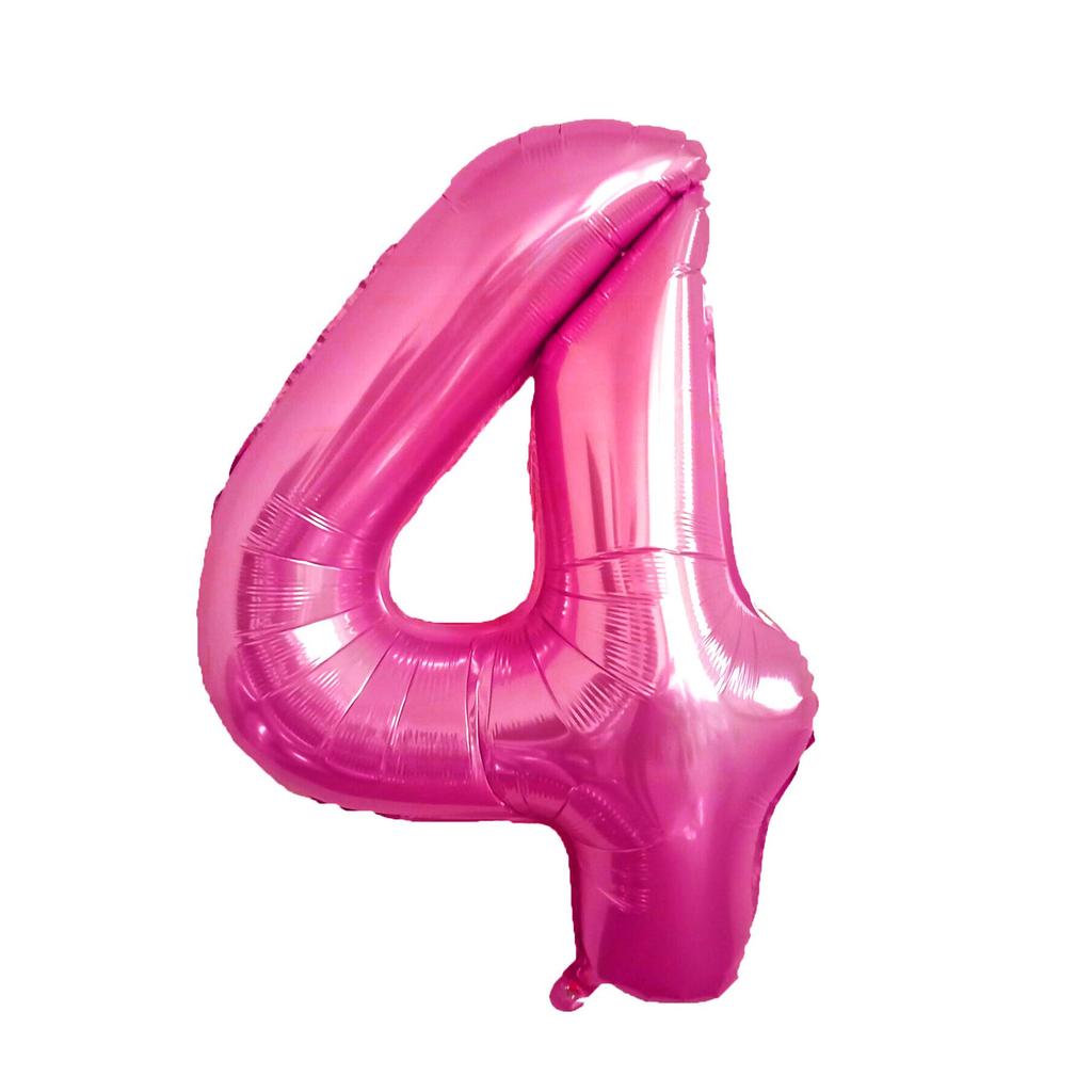 Globos de Aluminio con Número de 40 Pulgadas (EE. UU.) - Decoración de Fiesta