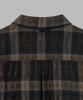 NONBLANK Bumpy Surface Check Ls Shirt_Dark Green