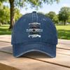 Classic Muscle Car Washed Baseball Cap Unisex Dad Hat Retro Sports Casual Fashion