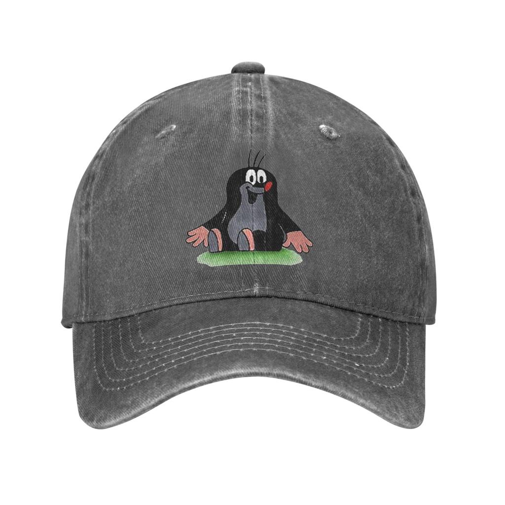 Mole Happy Krtek Denim Cap Casual Baseball Caps Adjustable Hat Summer Unisex Baseball Hats
