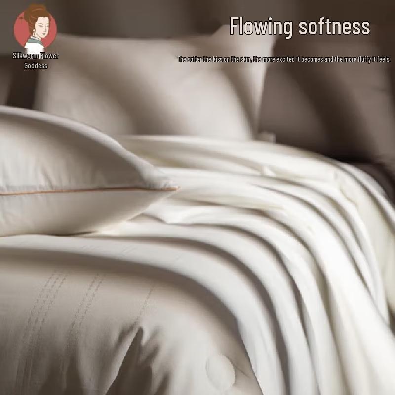 CHN N-4 Mulberry Silk Cotton Jacquard Summer Quilt