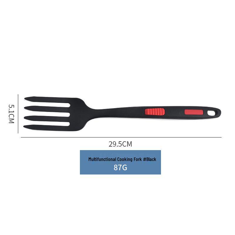Multi-style Silicone Cooking & Pasta Fork - Modern, Simple, Multi-functional Design