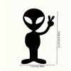 Auto Aliens reflektierende Folie Material Aufkleber Auto personalisierte Aufkleber Karosserie Tür Heckscheibe Autoaufkleber