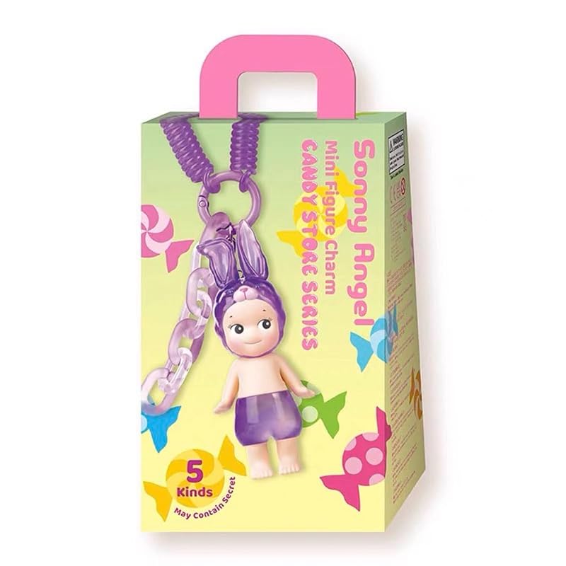 

Подвеска-шарм Sonny Angel Candy Store 2023 года, оригинальная минифигурка, ограниченный тираж, 1 закрытая коробка, желтая, миниатюра
