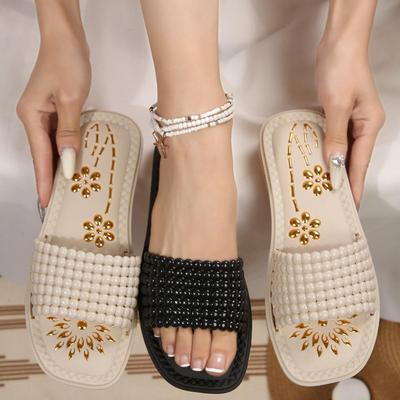 Women's Plus Size Fairy-Style Summer Flat-Soled Sandals
