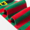 Festival Weihnachtselfen Stiefel Gestreifte Oberschenkelhohe Strümpfe für Damen Feiertags-Cosplay-Kostüm Über das Knie Lange Socken