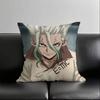 1Pc Anime Dr. Stone Pillow Case Fashion Square Pillowcase Bedroom Sofa Room Ins Decoration Leisure