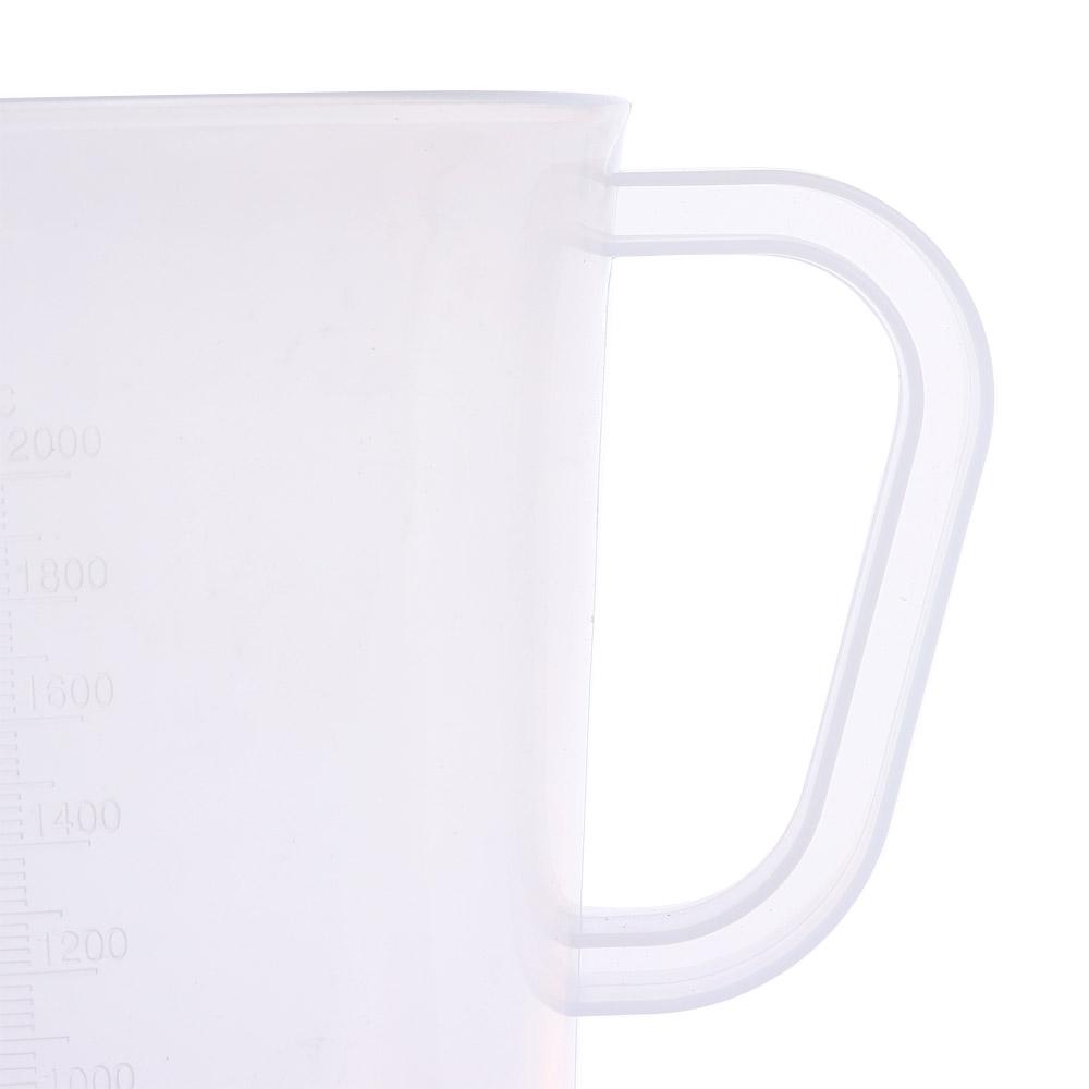 Extra Large Plastic Pitcher Autoclavable Polypropylene Lab Measuring Cup Lawn and Cook