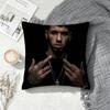 Top Rapper Anuel AA Square Double-Sided Printed Pillow Case Sofa Cushion Cover Bedroom Bedside Decor