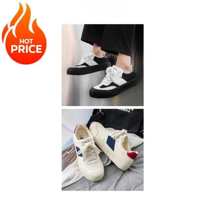 

2024 Hot selling men s casual shoes outdoor comfortable sports shoes star with a small national tide low-top men s shoes 44 чорний