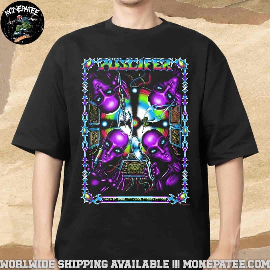 Puscifer Sessanta V2.02 Tee For Show In St Paul Mn At X E Center On June 1 2026 S