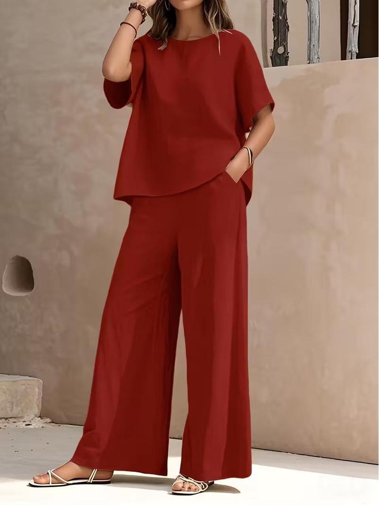 New Women's Casual Suit - Fashionable Two-Piece Set with Stylish Temperament