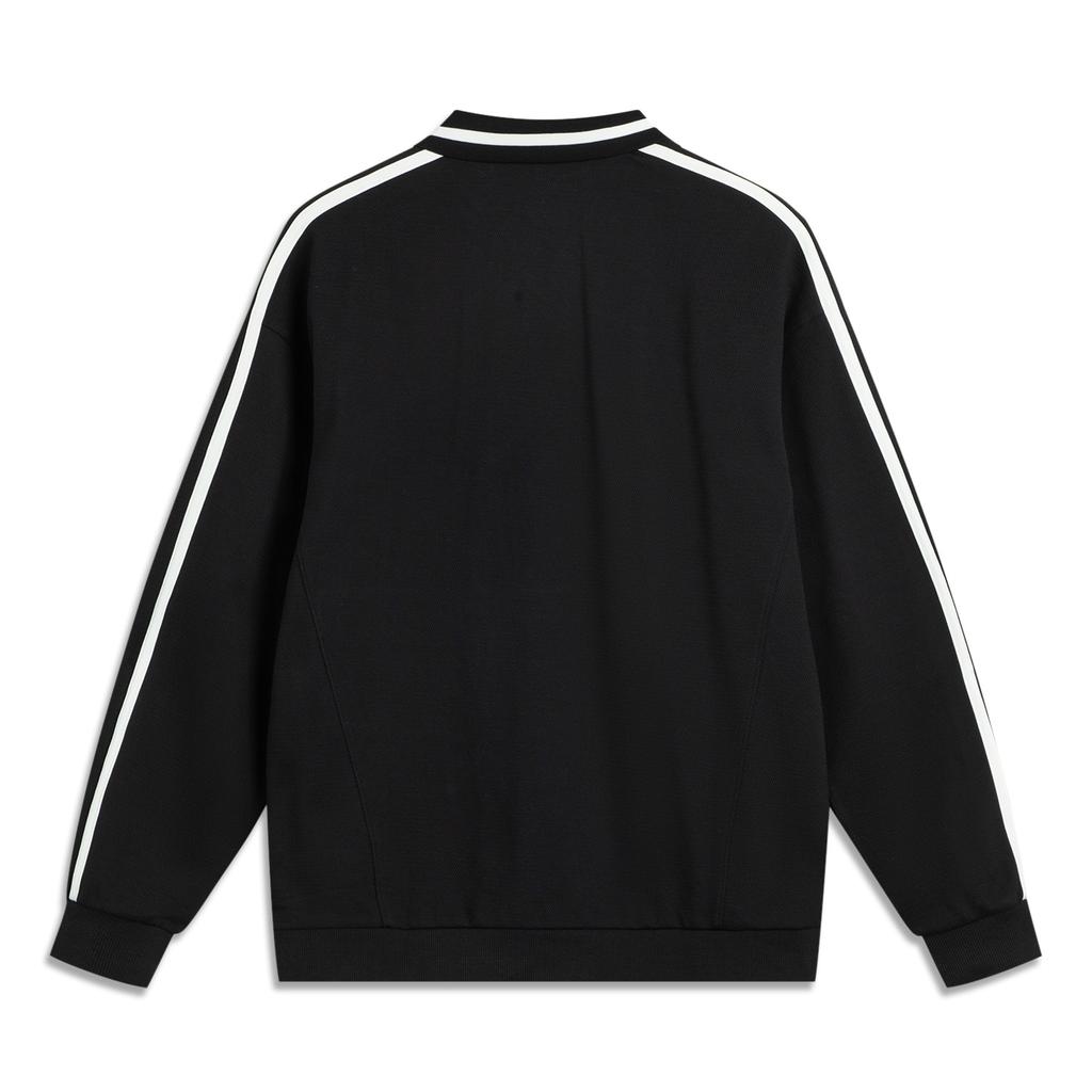 Li Ning Sports Lifestyle Series Loose Fashion Brand Logo Couple Sweatshirt Unisex Sweatshirt AWDVC89-2