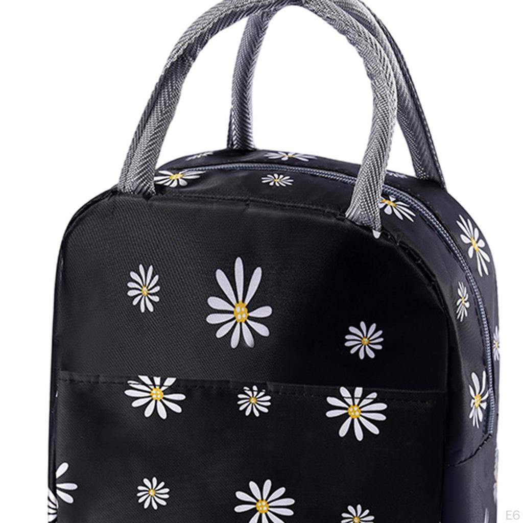 Food Storage Container Insulated Lunch Tote Bag Durable Large Picnic Pouch Thermal Box for Work