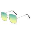 Metal Large Frames Square Sunglasses Female's Designer Fashion Sun Spectacles Lady Outdoor Travel Eye Spectacles UV 400 Protection Oculos De Sol