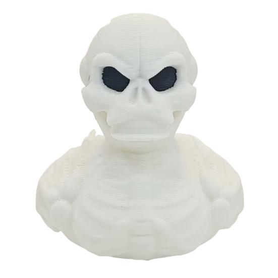 3D Printed Crocodile Duck Figurine Ghost Pumpkin Demon Duck Statue Animal Sculpture Home Office Decoration Ornament