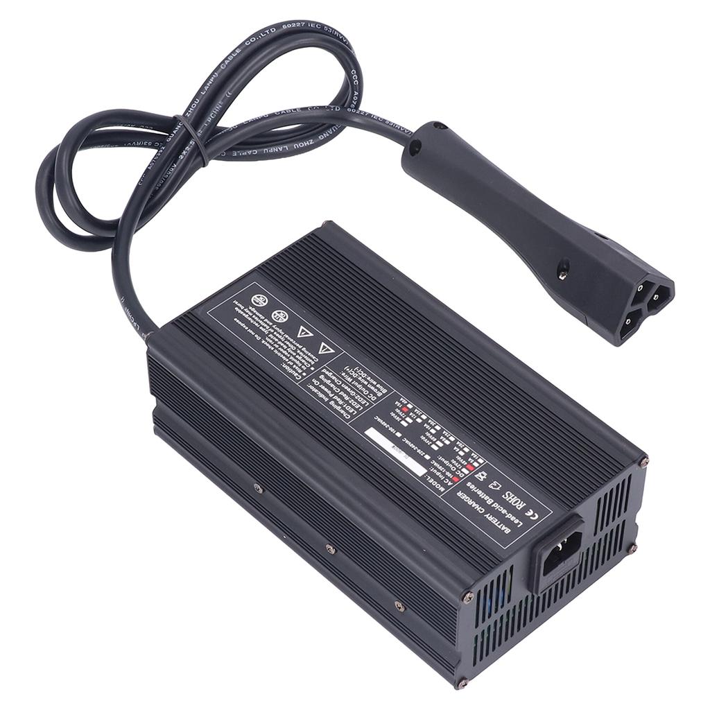 Club Car Battery Charger 48V 15A 900W Good Heat Dissipation Replacement for EZGO RXV TXT