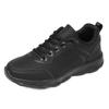 Waterproof leather sneakers women's lightweight all-black feet are not tired after standing for a long time, soft soles are non-slip, kitchen work sh