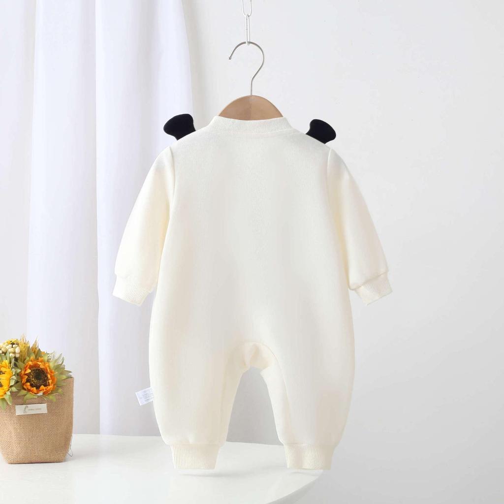 Casual Mickey Shoulder Snap Romper for Infants and Toddlers