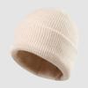 100% Cashmere Autumn Winter Warm Cycling Skull Cap Party Thick Travel and Shopping Beanie Hat for Women