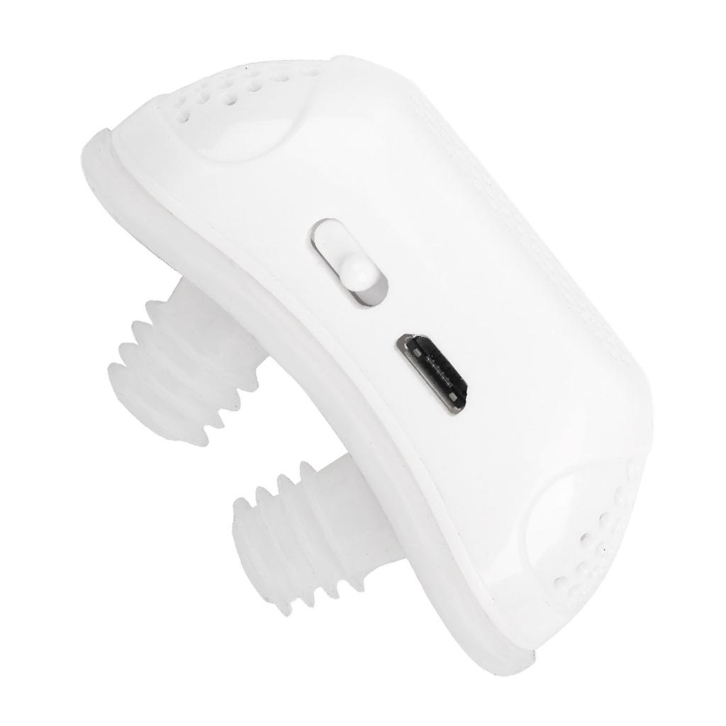 Professional Electric Intelligent Anti Snoring Sleeping Breath Aid Health Care AccessoryWhite