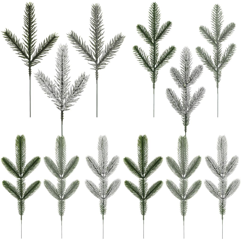 Artificial Pine Needles, Artificial Pine Branches 3D Three-Dimensional Pine Needles Simulated Plants, Fake Pine Needles Christmas Diy Decoration
