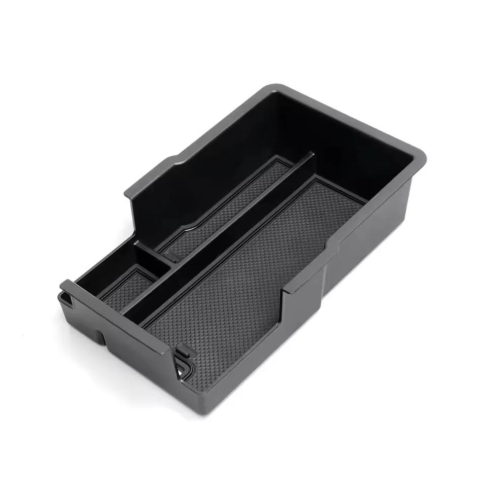 for Chevrolet Chevy Equinox 2025 Center Console Armrest Storage Box Organizers Tray Tidying Black Car Accessories