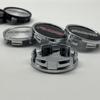 4pcs/Set High-Quality New 58mm K58mm For RAYS Emblem Logo Car Wheel Center Hub Caps Auto Replaces Styling Decoration Accessories