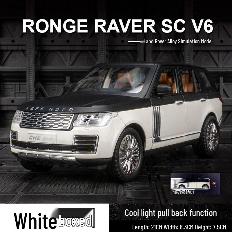 

Czezhi CZ24312: Alloy Range Rover Pull-Back Toy with Openable Doors for Kids