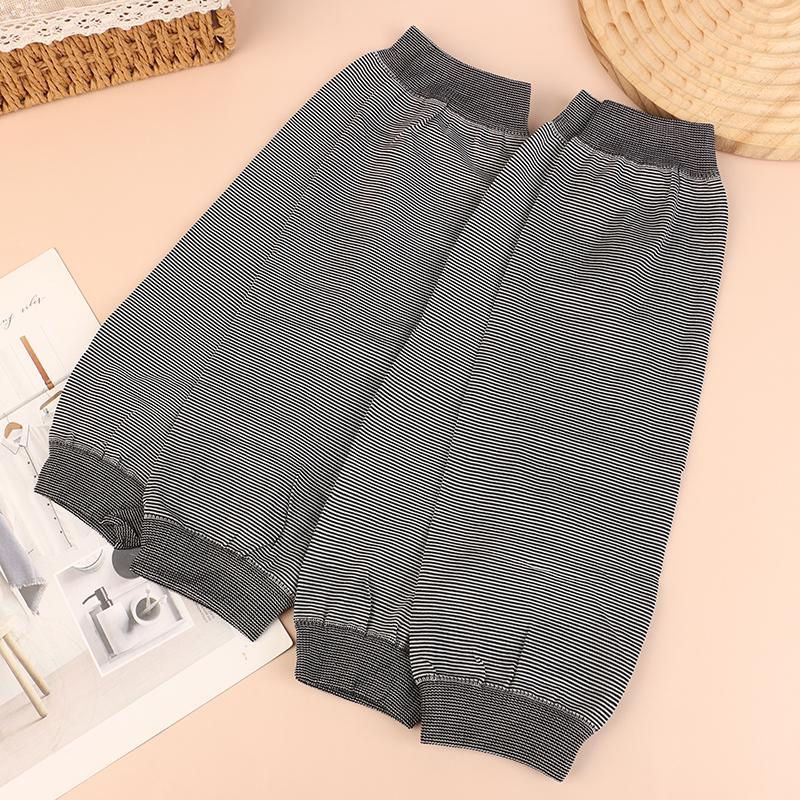 2Pairs Summer Cooling Arm Sleeves Sun Uv Protection Hand Cover Arm Warmers Running Fishing Cycling Basketball Sunscreen Sports S