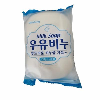 Milk Soap 2P Bathroom Face Wash Face Wash Body Hand Wash Bath