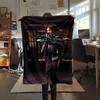 Darryl Print Flannel Blanket,High quality Comfortable for All Seasons,Home Decor,Warmth and Comfort,Perfect for Christmas Gifts