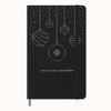 Moleskine Holiday Notebook Hardcover Large Size Ruled Festive Gift Journal 13x21cm HOLIQP060DEC
