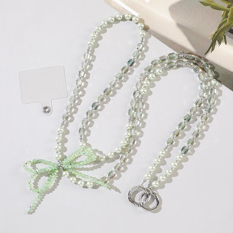 Crossbody Mobile Phone Chain Butterfly Lanyard Women s Lanyard Mobile Phone Case Universal Removable Lanyard Bag Chain