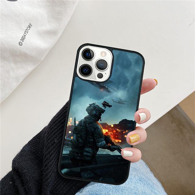 Heißer Armee-Soldat Handyhüllen Cover Für iPhone 17 Air 16 15 14 12 13 11 Pro MAX apple Plus Coque