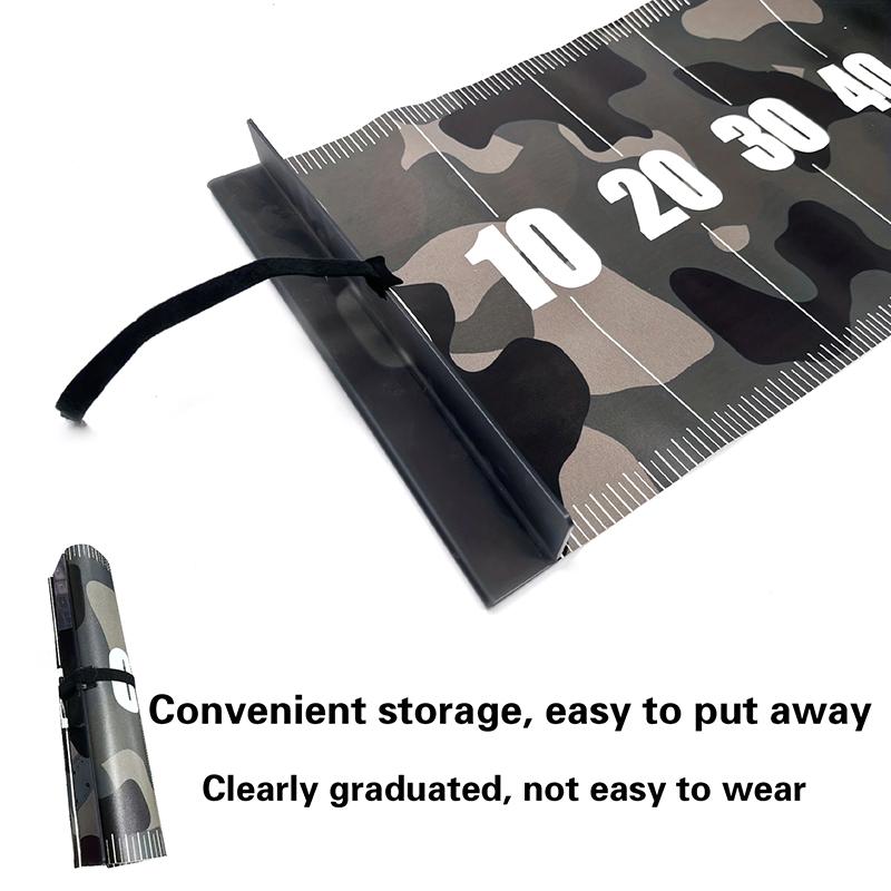 Fish Measuring Ruler Waterproof And Adhesive Fishing Ruler Fishing Soft Ruler Measuring Fishing Equipment