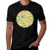 Painted Golden Yellow Daisies On Soft Sage Green Tshirt Summer Sports Quick Dry Tshirt