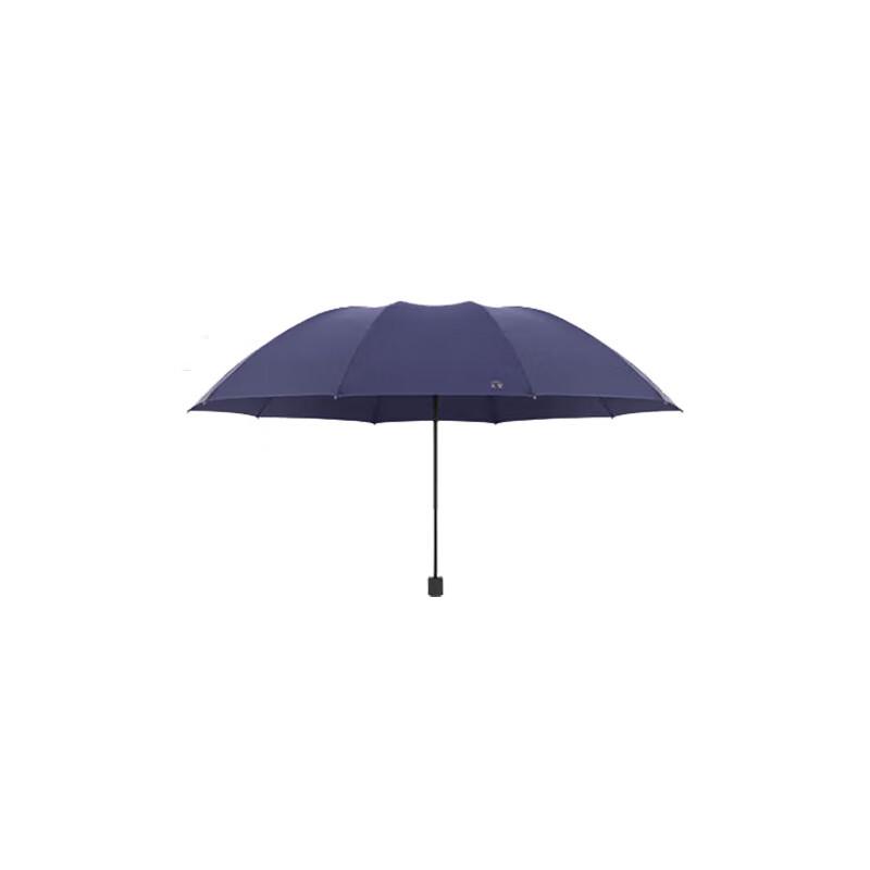 Paradise Umbrella 30863EHL 10-Rib Three-Fold Sun/Rain Umbrella