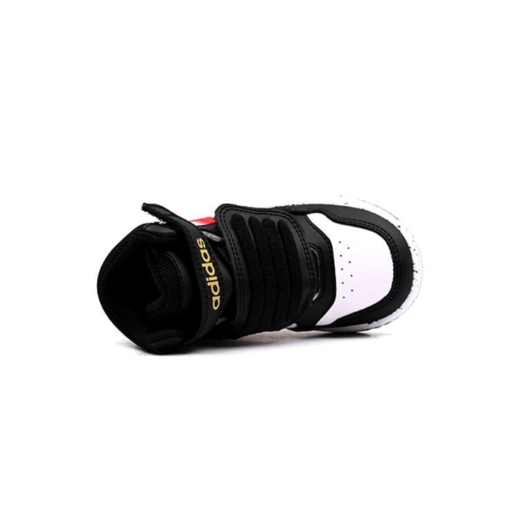 Adidas Hoops Mid I 'Black White Vivid Red' HR0229