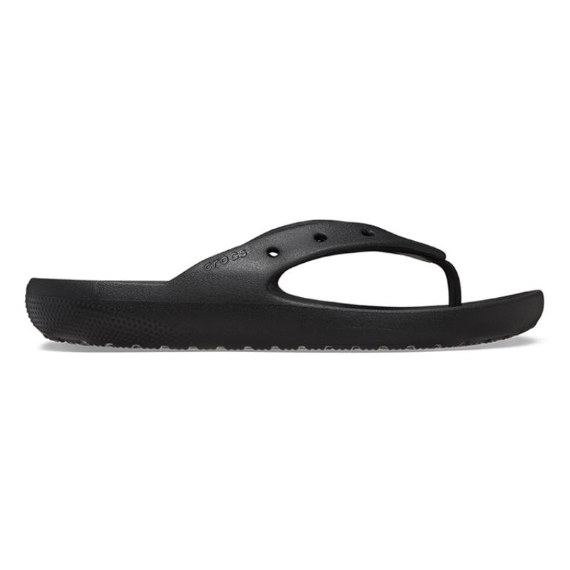 Crocs EVA Casual Clip Toe Flip Flops Unisex Black