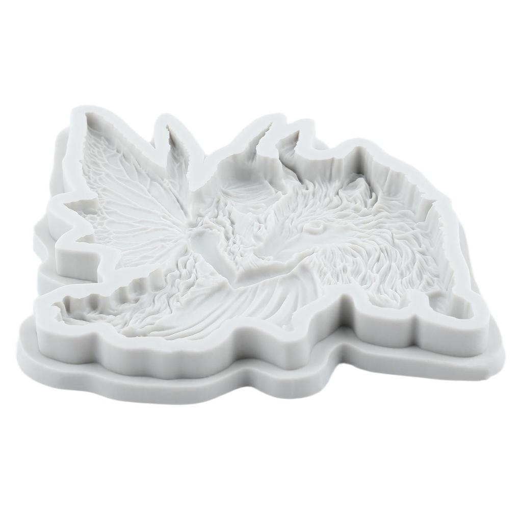 Elf Silicone Mold Wolf Fondant Molds Cake Decorating Tools Cupcake Topper Candy Resin Clay Chocolate Gumpaste Mold