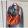 Nylon canvas bag summer new trendy casual tote bag versatile shoulder messenger bag saddle bag