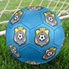 Congo DR national football logo Size 5 Soccer Ball, Machine-Stitched PVC, Durable & High Bounce, All Ages Fit, fan merchandise, matches & outdoor use.