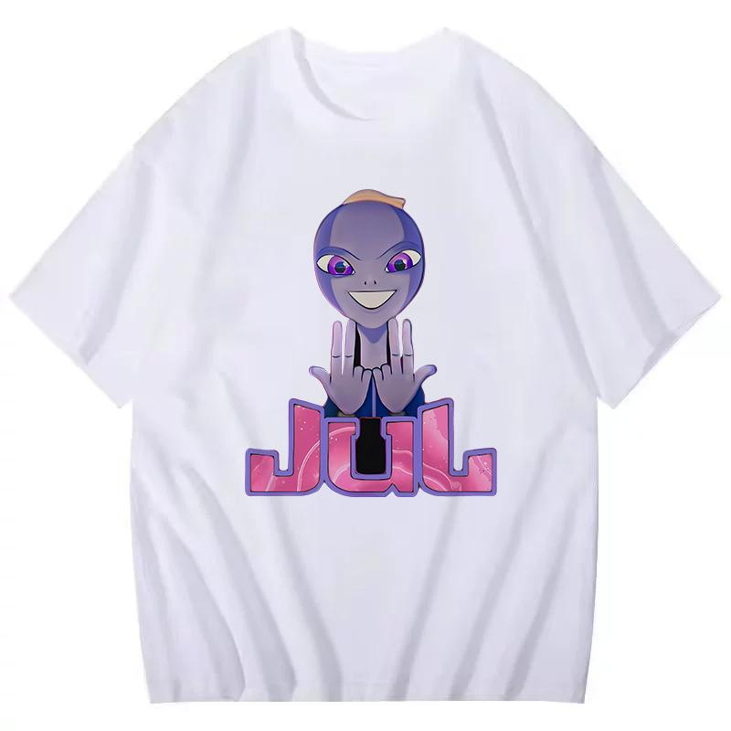 Graphic Y2k Size Tees Tops Jul T Shirt Women Unisex Summer Short Sleeves Tshirt Clothing Harajuku Graphic Casual Tshirt