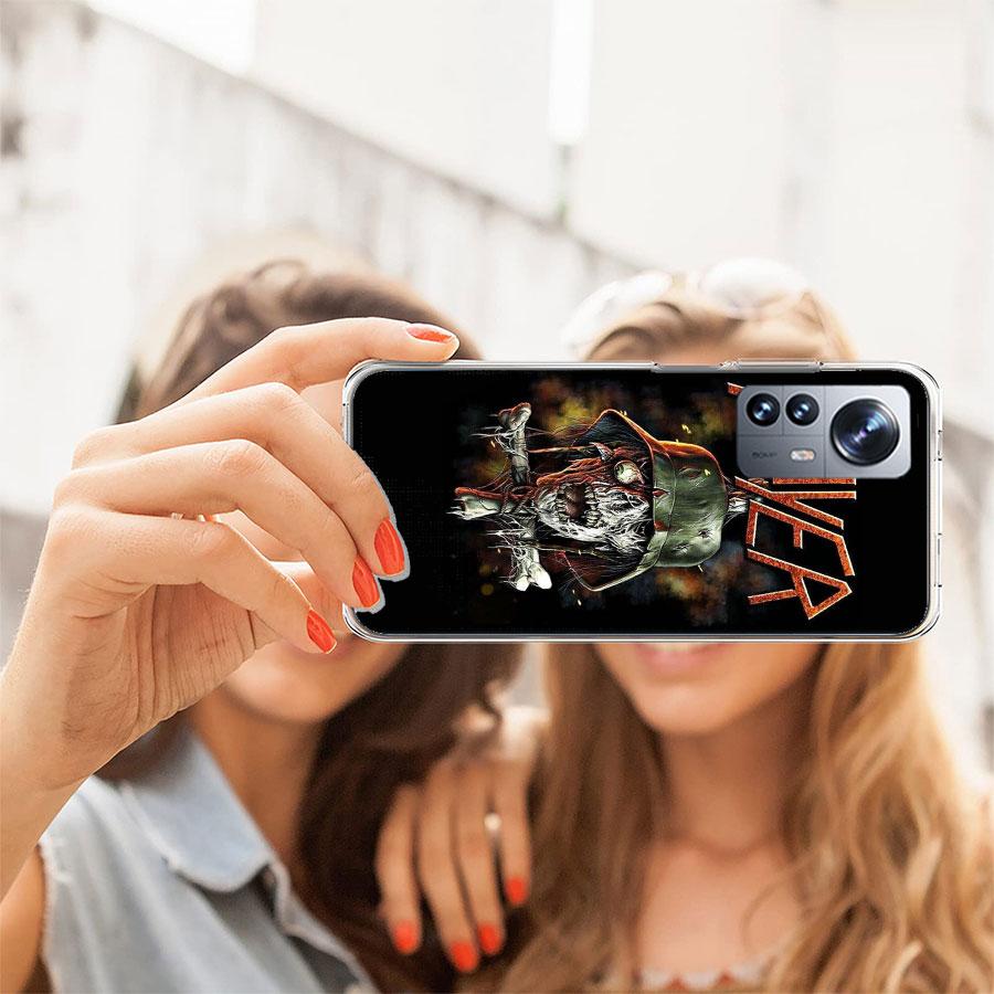 Slayer Heavy Metal Rock Band Phone Case For Xiaomi Mi 13 12T Poco F7 Pro 14 Ultra 15 Pro 12X 12 9 8 Lite 5G 11T 11i 10 10T Pr