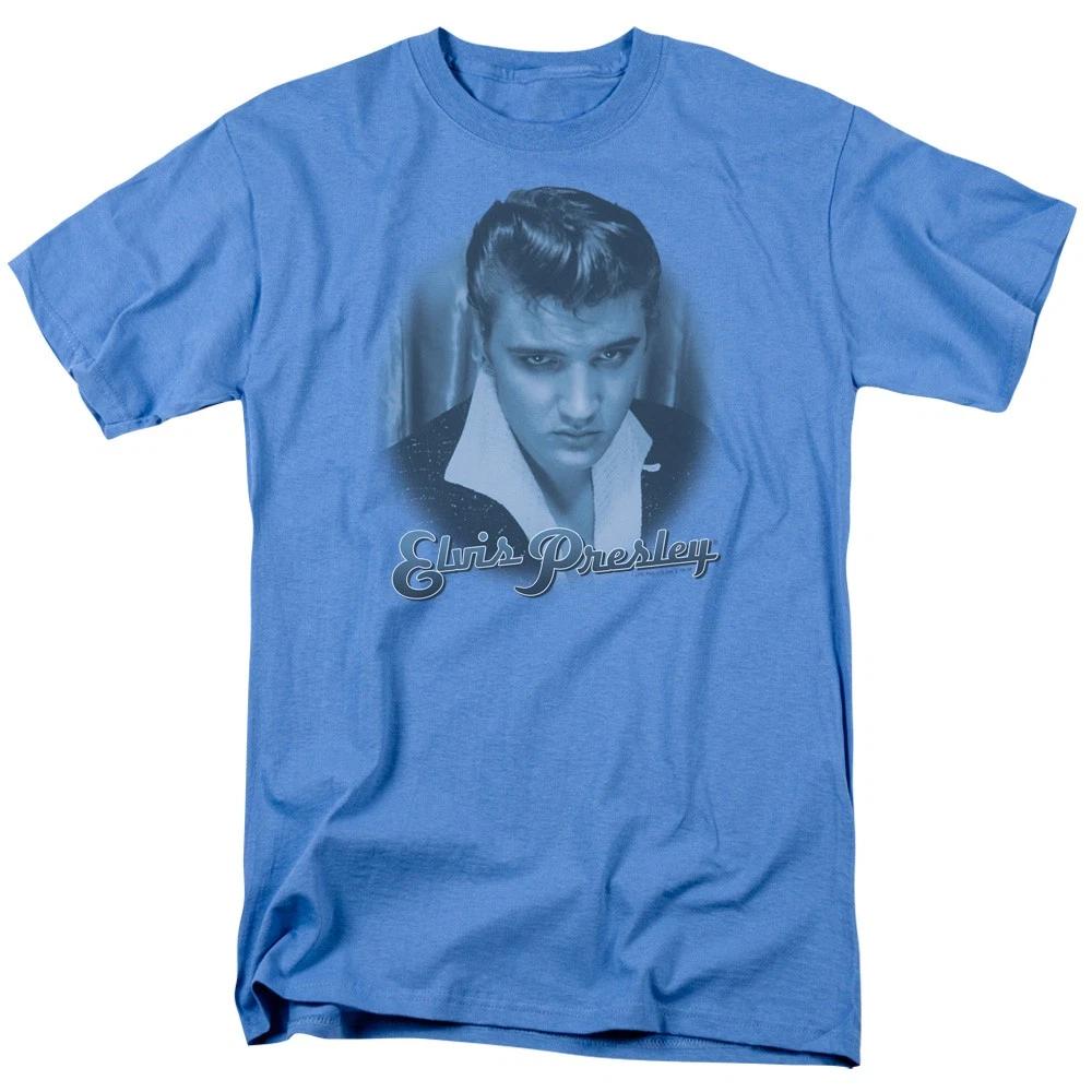 Elvis Presley - Blue Suede Fade - Unisex Short Sleeve Children s T-shirt - Blue 150